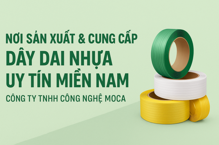 Nơi Sản Xuất Và Cung Cấp Dây Đai Nhựa Uy Tín Miền Nam – Công Ty TNHH Công Nghệ Moca