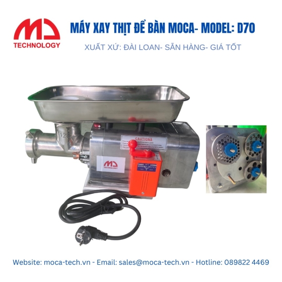 Máy Xay Thịt Để Bàn Moca D70