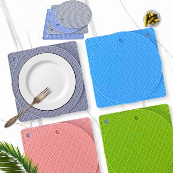 Miếng Lót Nồi Silicone D18cm- Dương