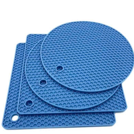Miếng Lót Nồi Silicone D18cm- Đen