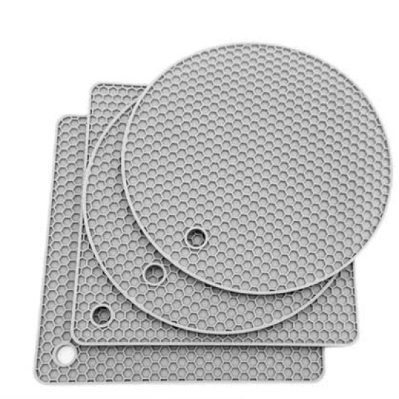 Miếng Lót Nồi Silicone D18cm- Đỏ