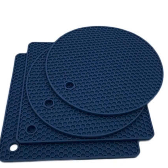 Miếng Lót Nồi Silicone D18cm- Đỏ