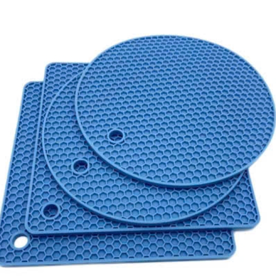 Miếng Lót Nồi Silicone D18cm- Đen
