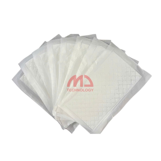 Miếng thấm thực phẩm Moca. Kích thước: W80xL130mm