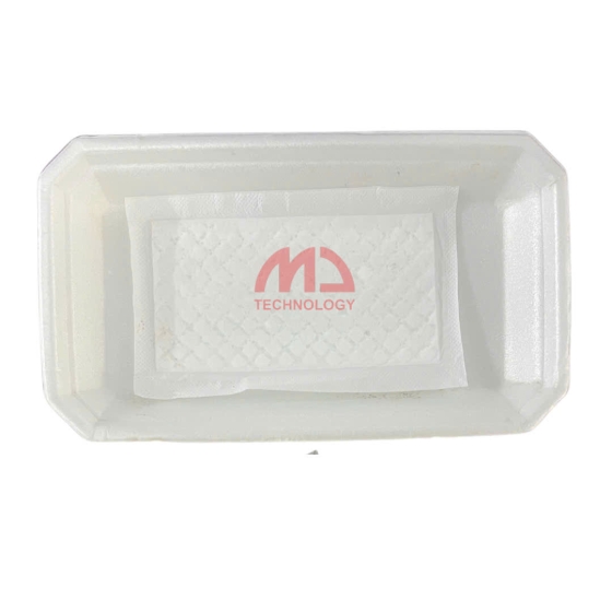 Miếng thấm thực phẩm Moca. Kích thước: W80xL130mm